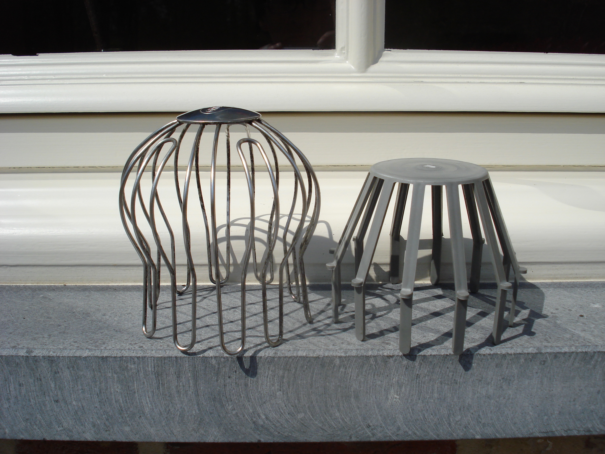 Stainless micro-mesh gutter guards on a gutter section
